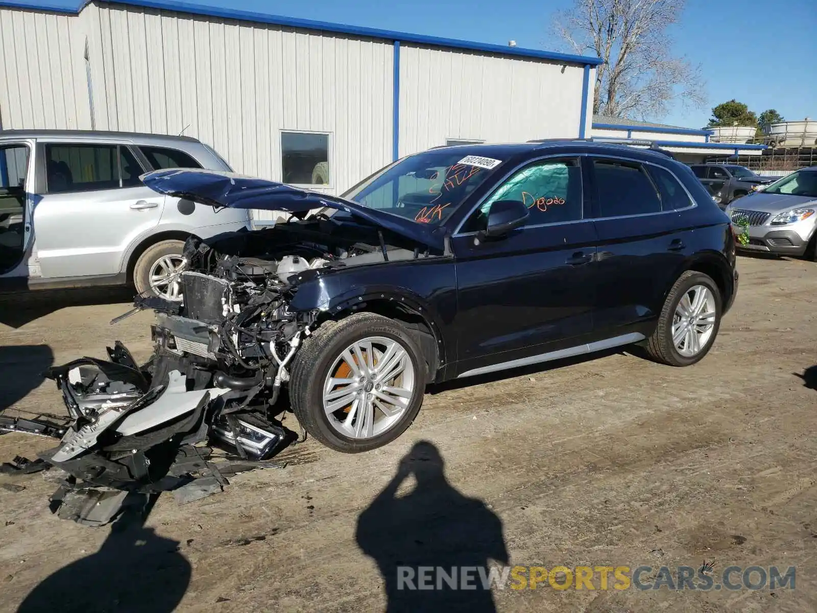 2 Photograph of a damaged car WA1BNAFY3K2086158 AUDI Q5 2019