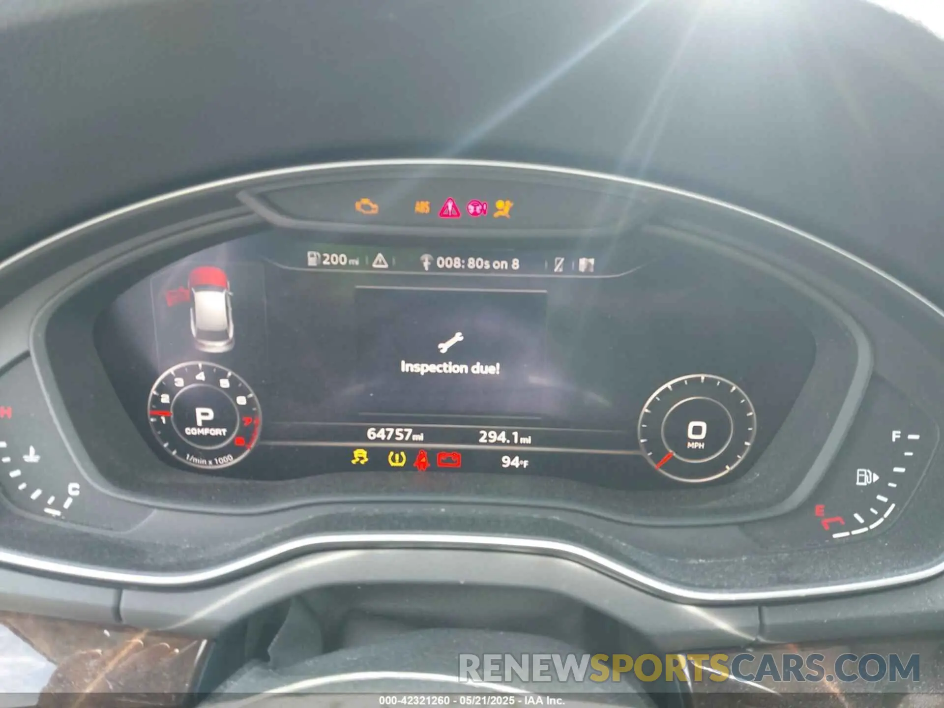 7 Photograph of a damaged car WA1BNAFY3K2135987 AUDI Q5 2019