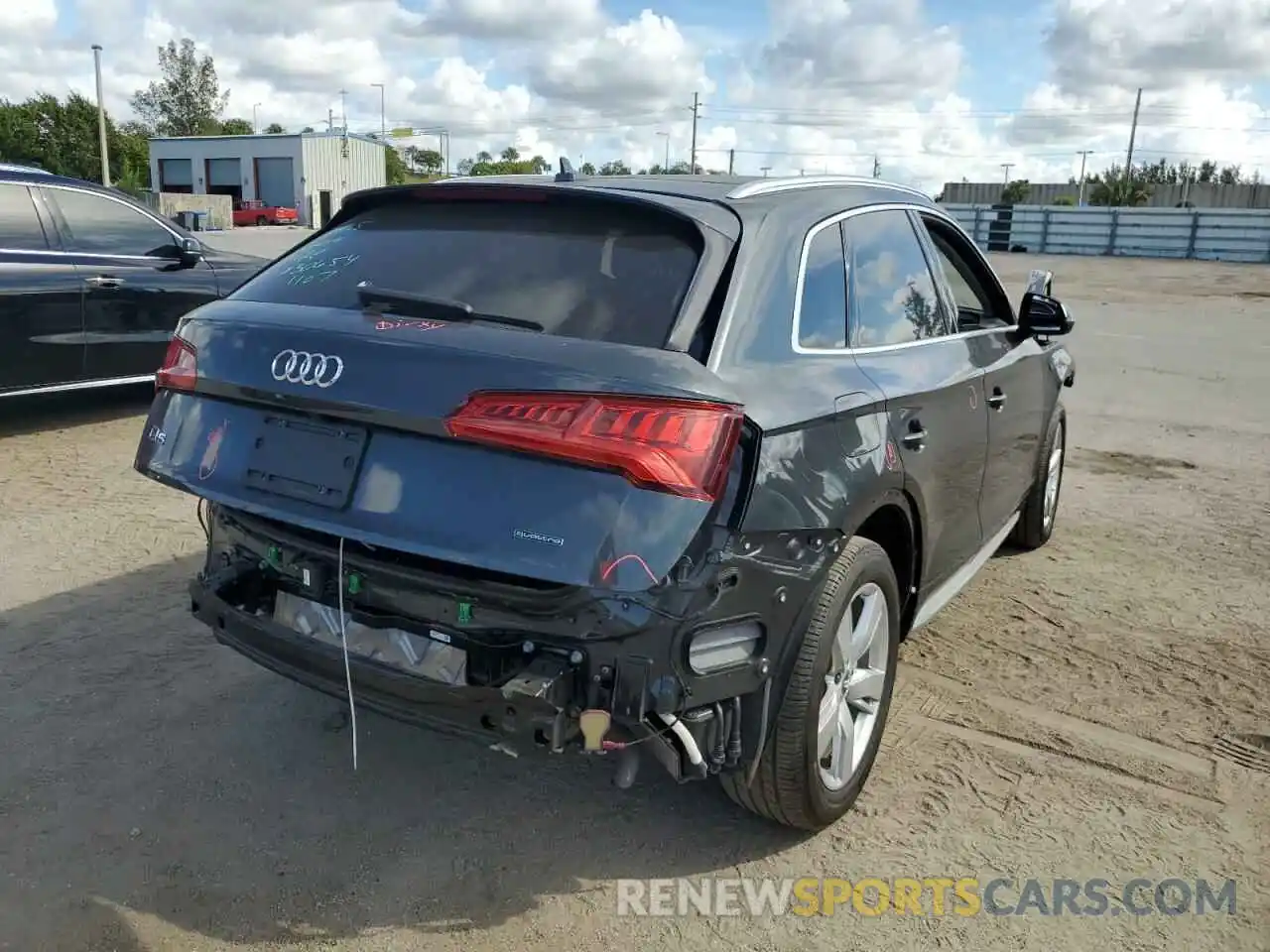 4 Photograph of a damaged car WA1BNAFY4K2025675 AUDI Q5 2019