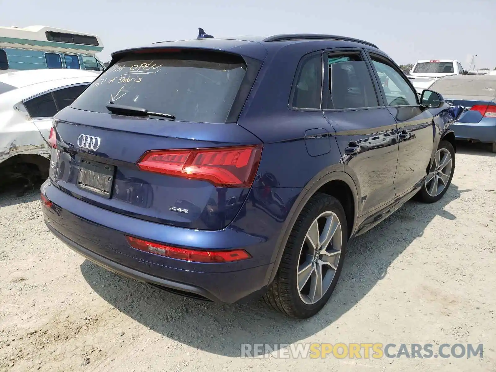 4 Photograph of a damaged car WA1BNAFY4K2037616 AUDI Q5 2019