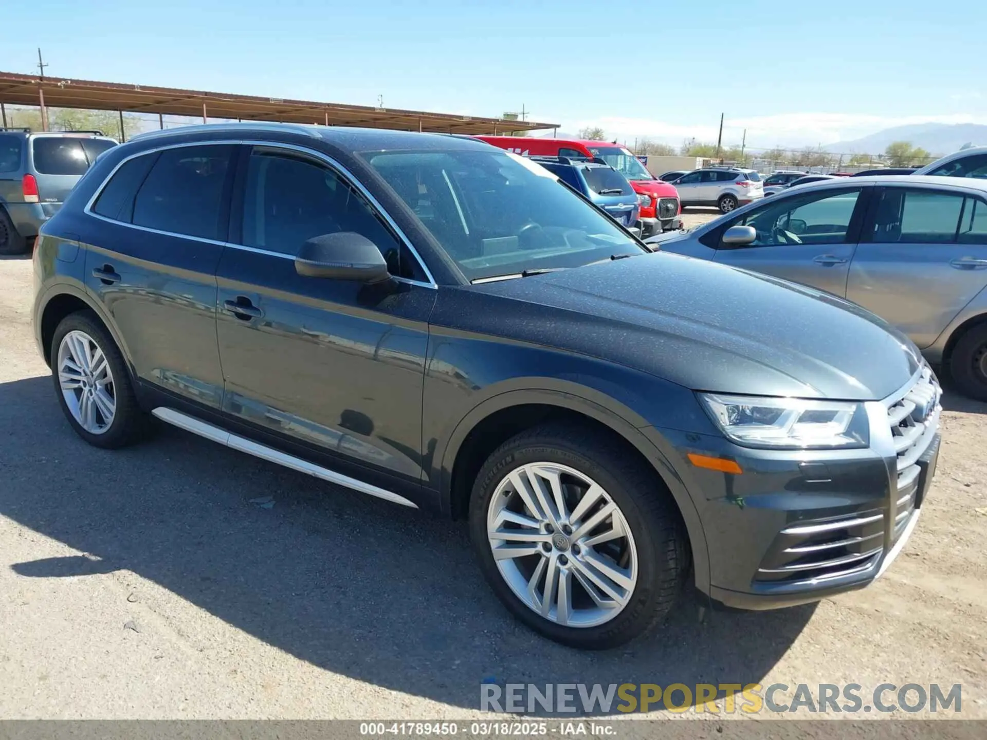 1 Photograph of a damaged car WA1BNAFY4K2042119 AUDI Q5 2019