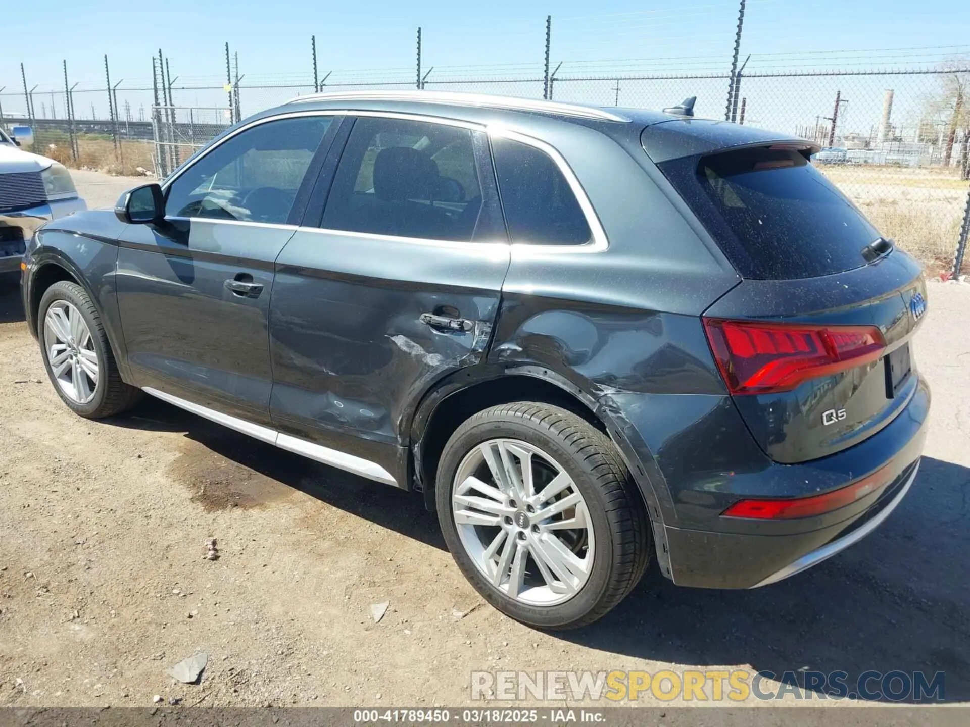 3 Photograph of a damaged car WA1BNAFY4K2042119 AUDI Q5 2019