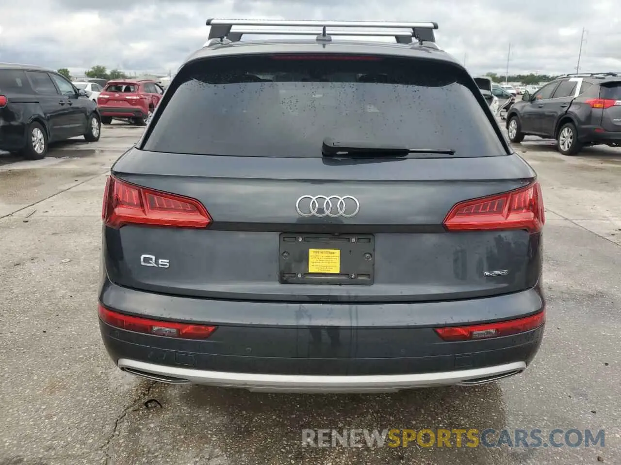 6 Photograph of a damaged car WA1BNAFY4K2043772 AUDI Q5 2019