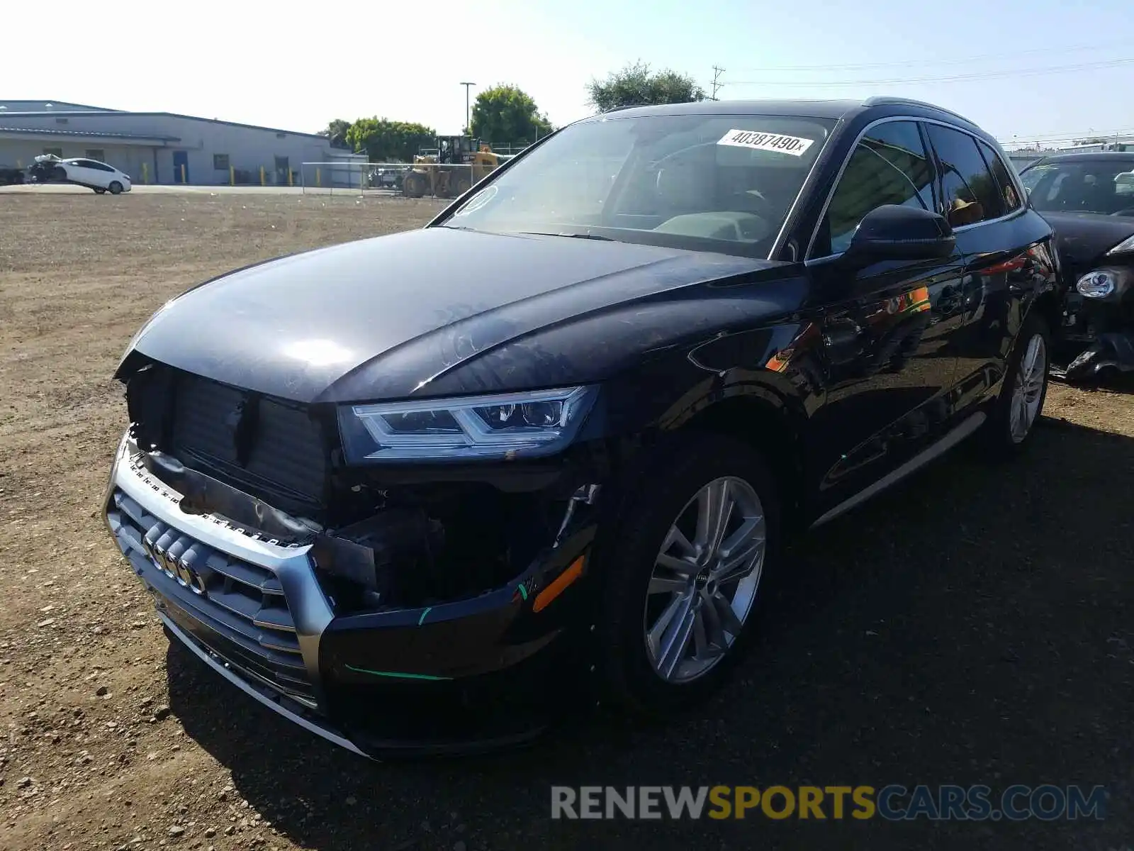 2 Photograph of a damaged car WA1BNAFY4K2044629 AUDI Q5 2019