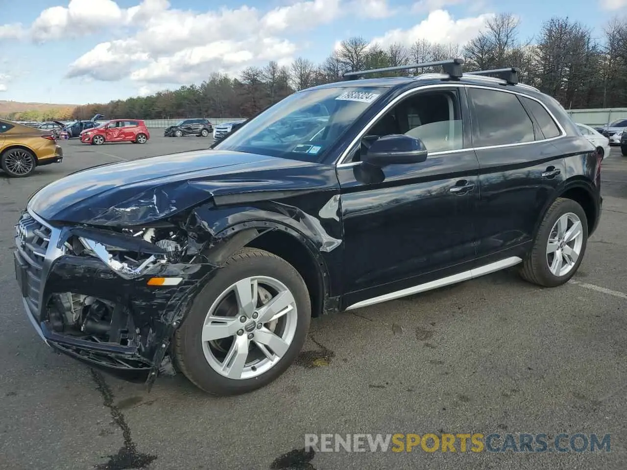 1 Photograph of a damaged car WA1BNAFY4K2049894 AUDI Q5 2019