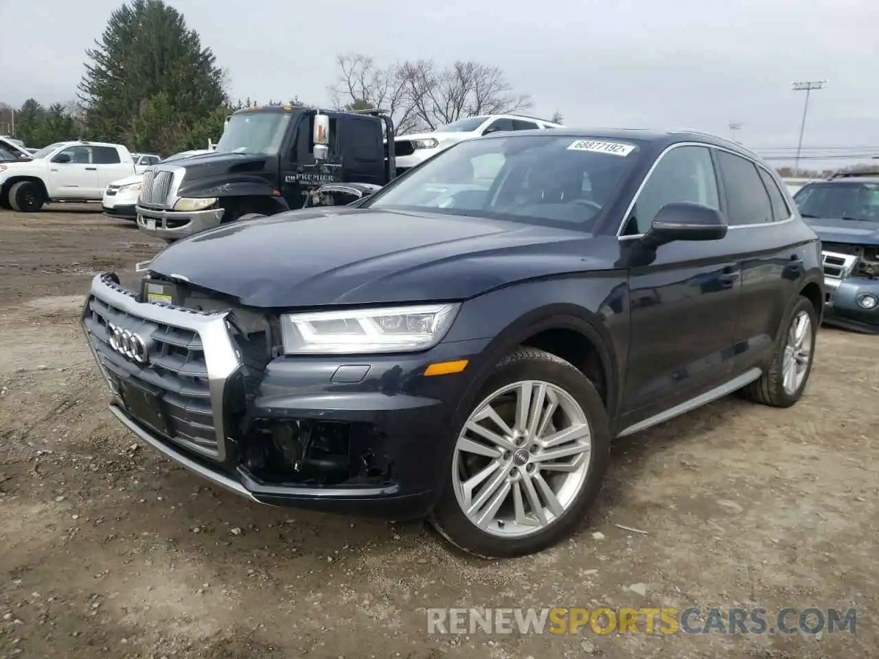 1 Photograph of a damaged car WA1BNAFY4K2052312 AUDI Q5 2019