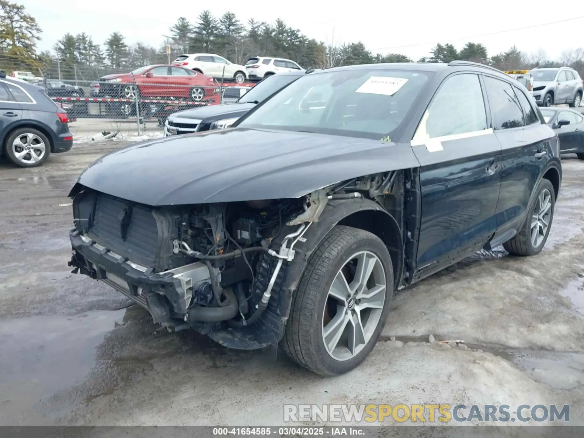 2 Photograph of a damaged car WA1BNAFY4K2060295 AUDI Q5 2019