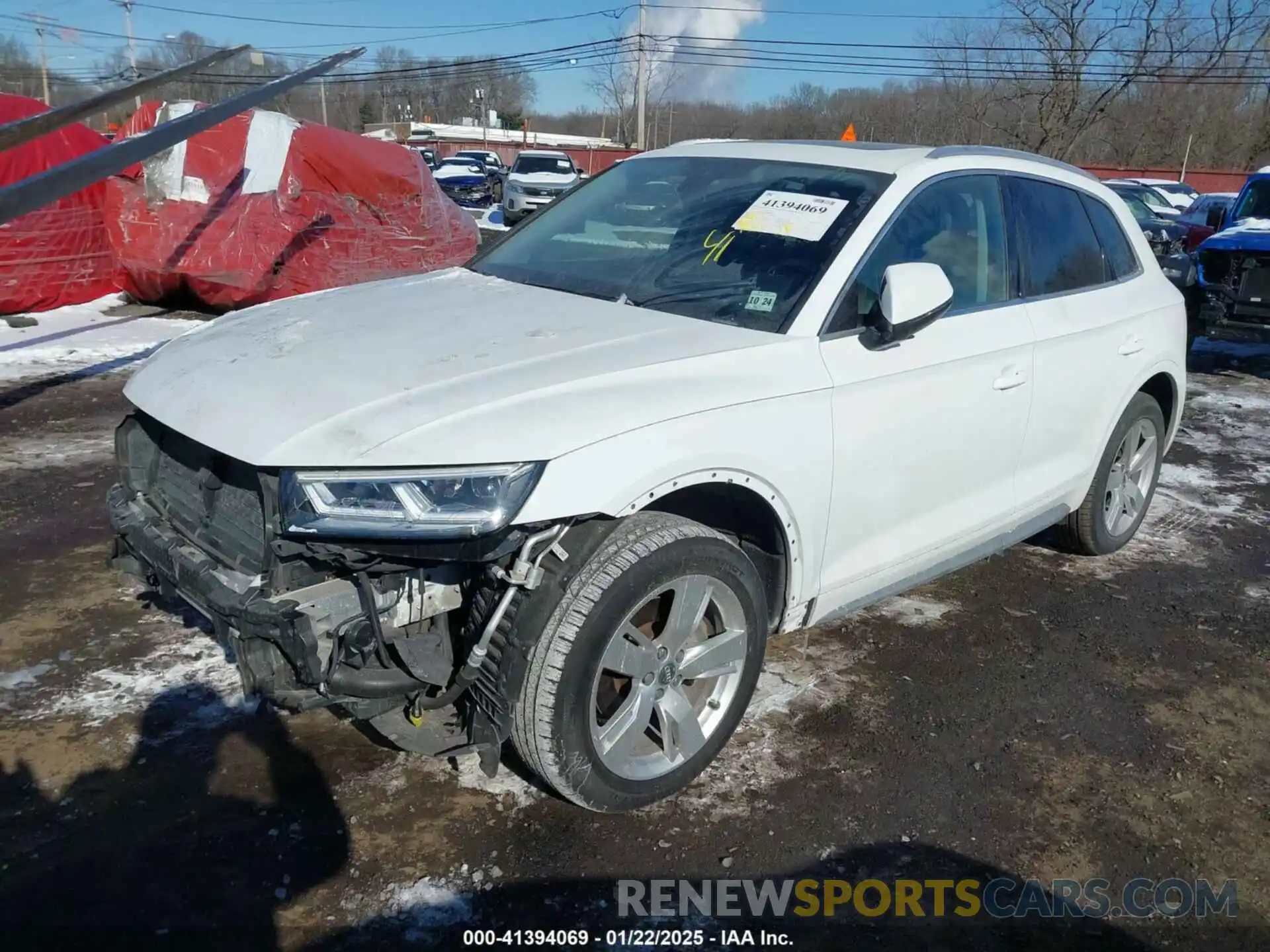 2 Photograph of a damaged car WA1BNAFY4K2088646 AUDI Q5 2019