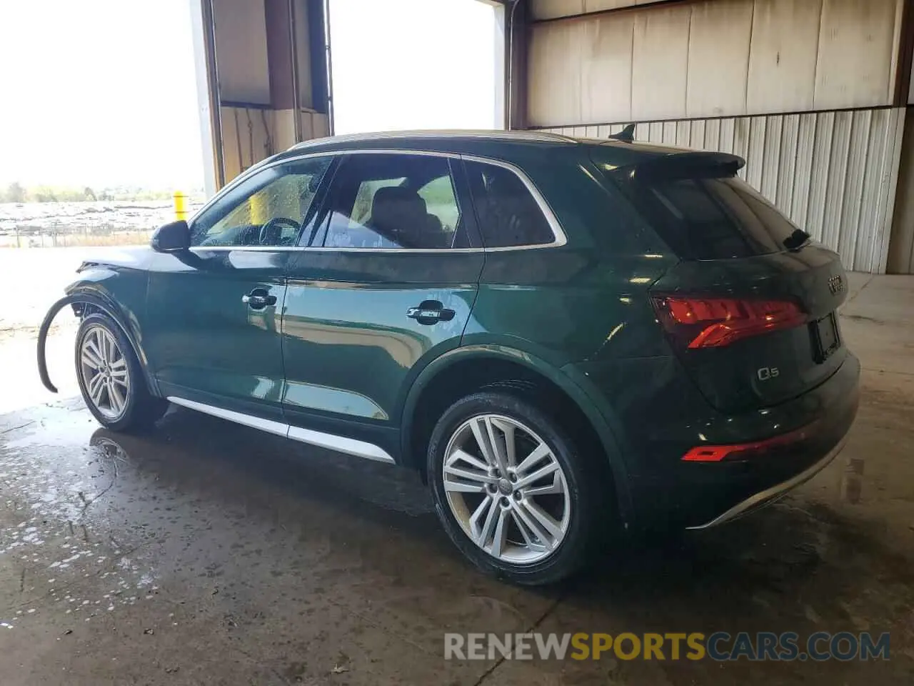 2 Photograph of a damaged car WA1BNAFY4K2106272 AUDI Q5 2019