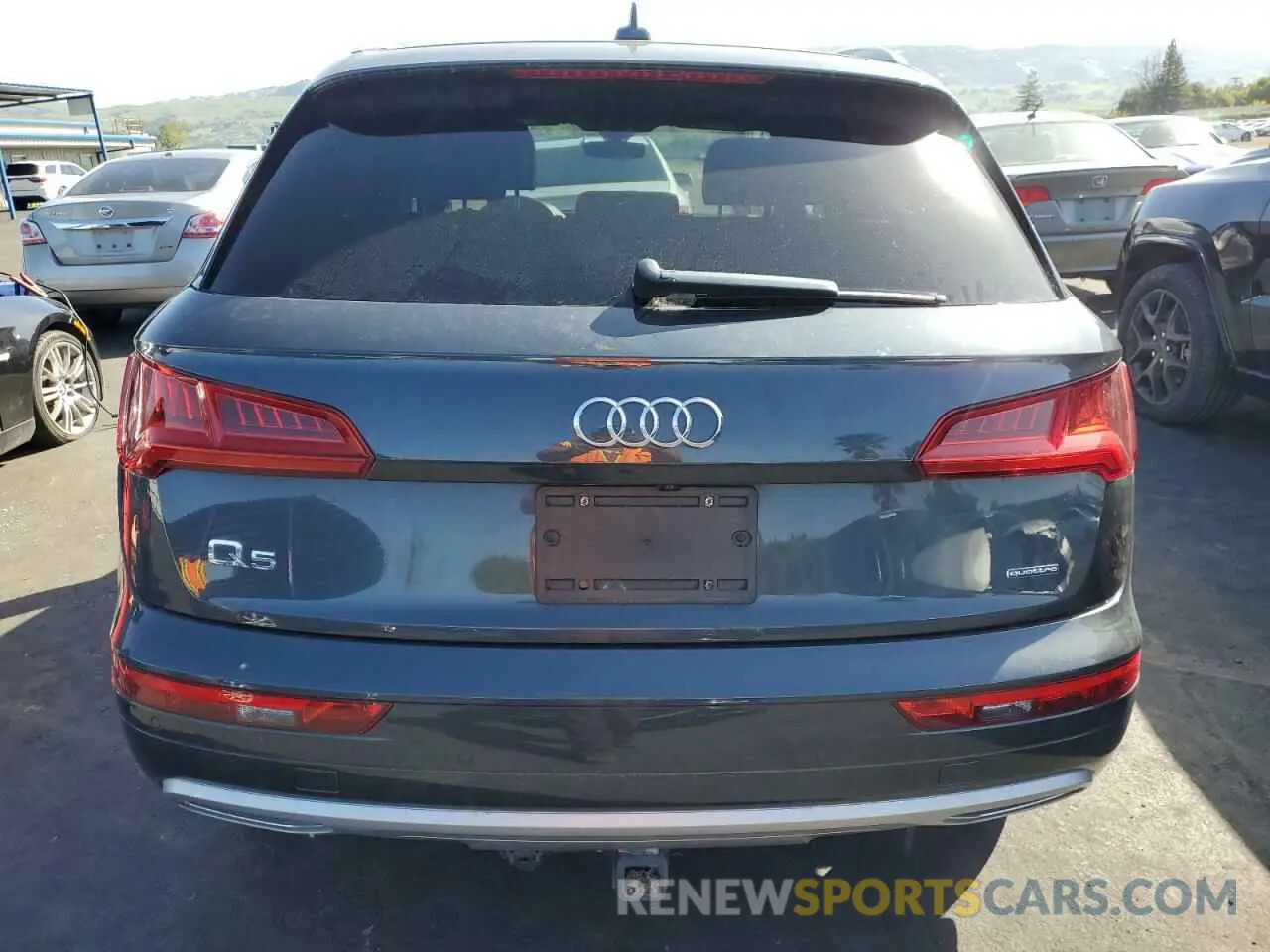 6 Photograph of a damaged car WA1BNAFY4K2112461 AUDI Q5 2019
