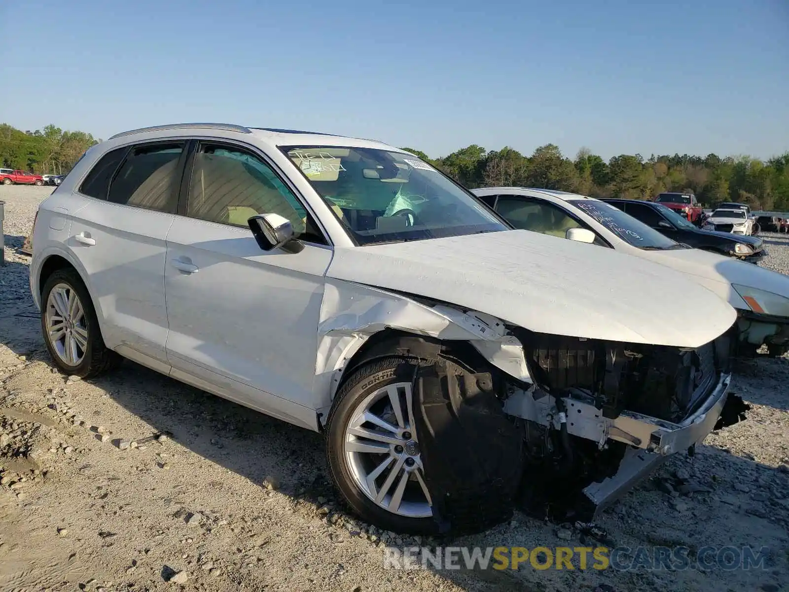 1 Photograph of a damaged car WA1BNAFY4K2120236 AUDI Q5 2019