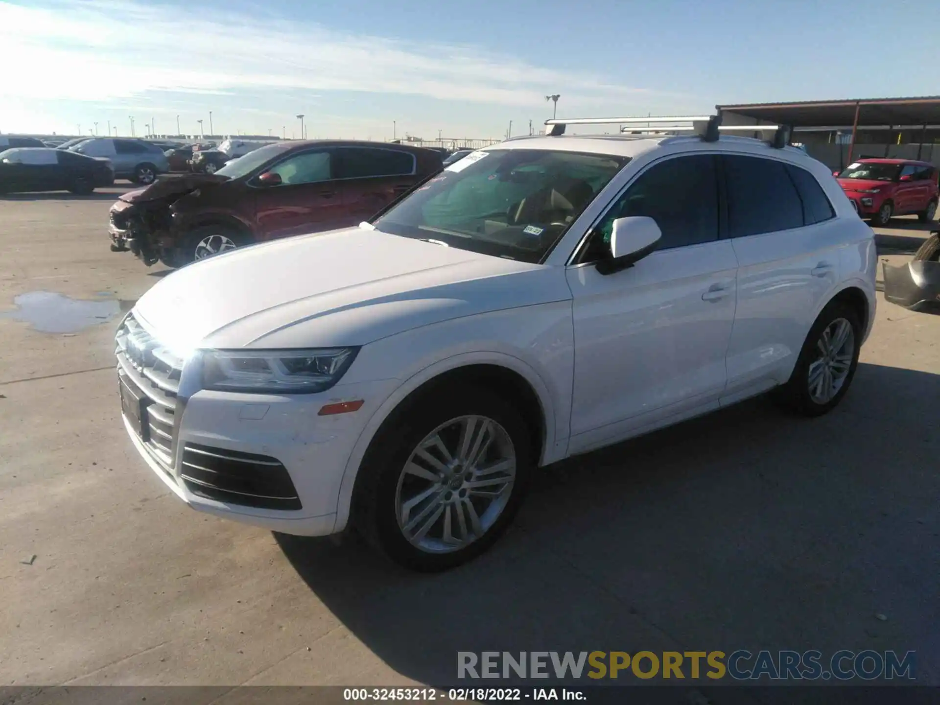 2 Photograph of a damaged car WA1BNAFY4K2128868 AUDI Q5 2019