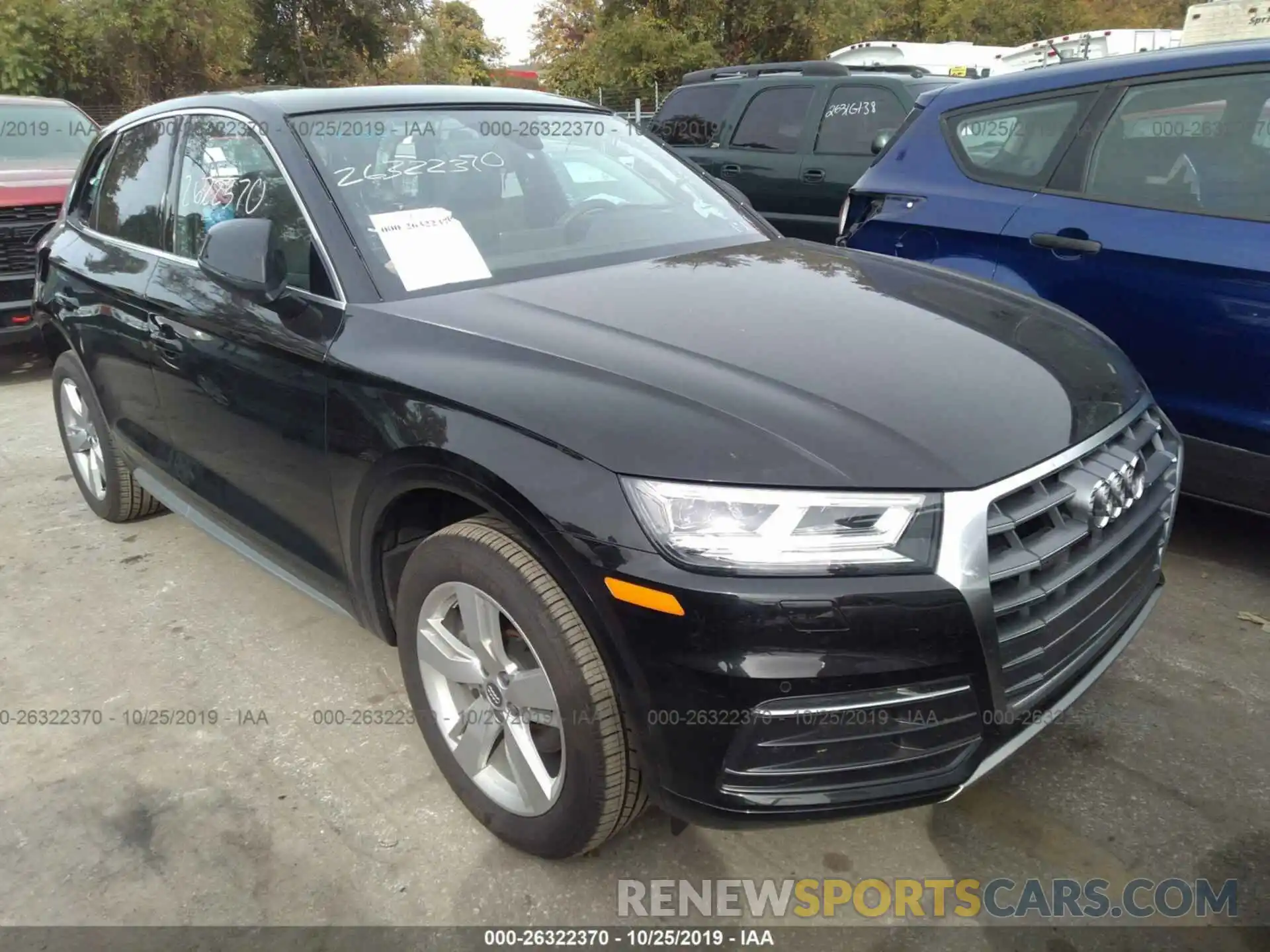 1 Photograph of a damaged car WA1BNAFY5K2045143 AUDI Q5 2019