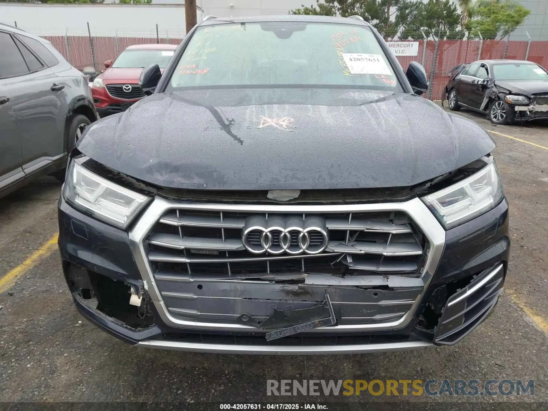 6 Photograph of a damaged car WA1BNAFY5K2049080 AUDI Q5 2019