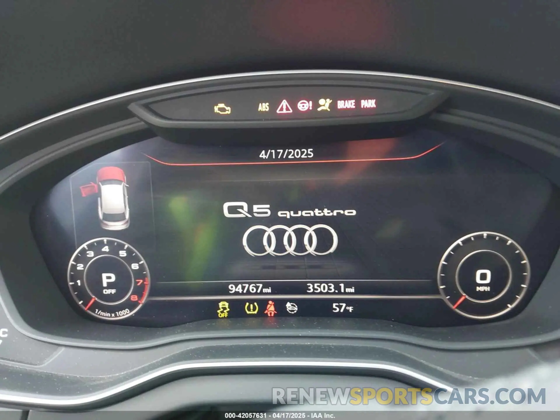 7 Photograph of a damaged car WA1BNAFY5K2049080 AUDI Q5 2019