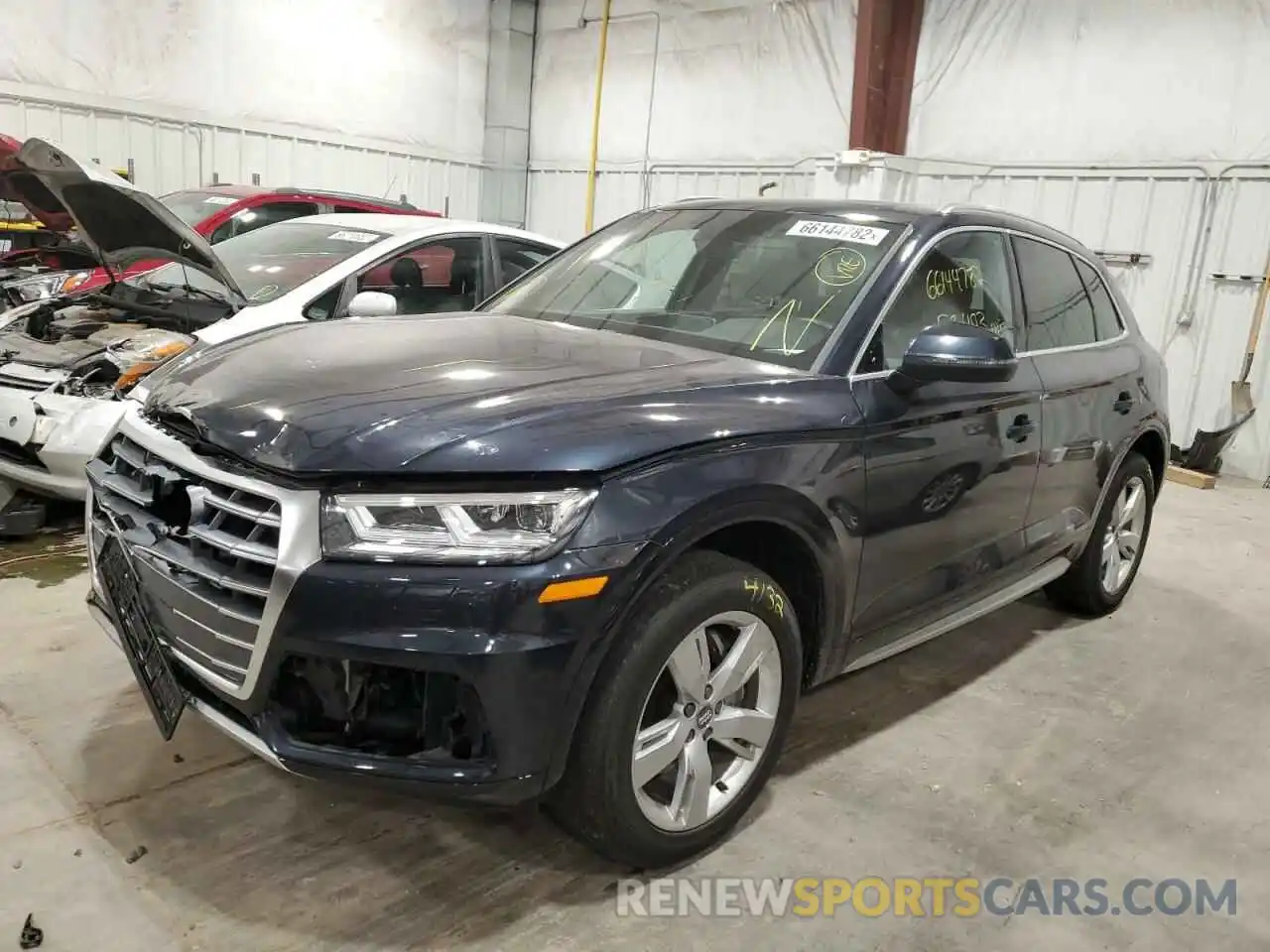 2 Photograph of a damaged car WA1BNAFY5K2057213 AUDI Q5 2019