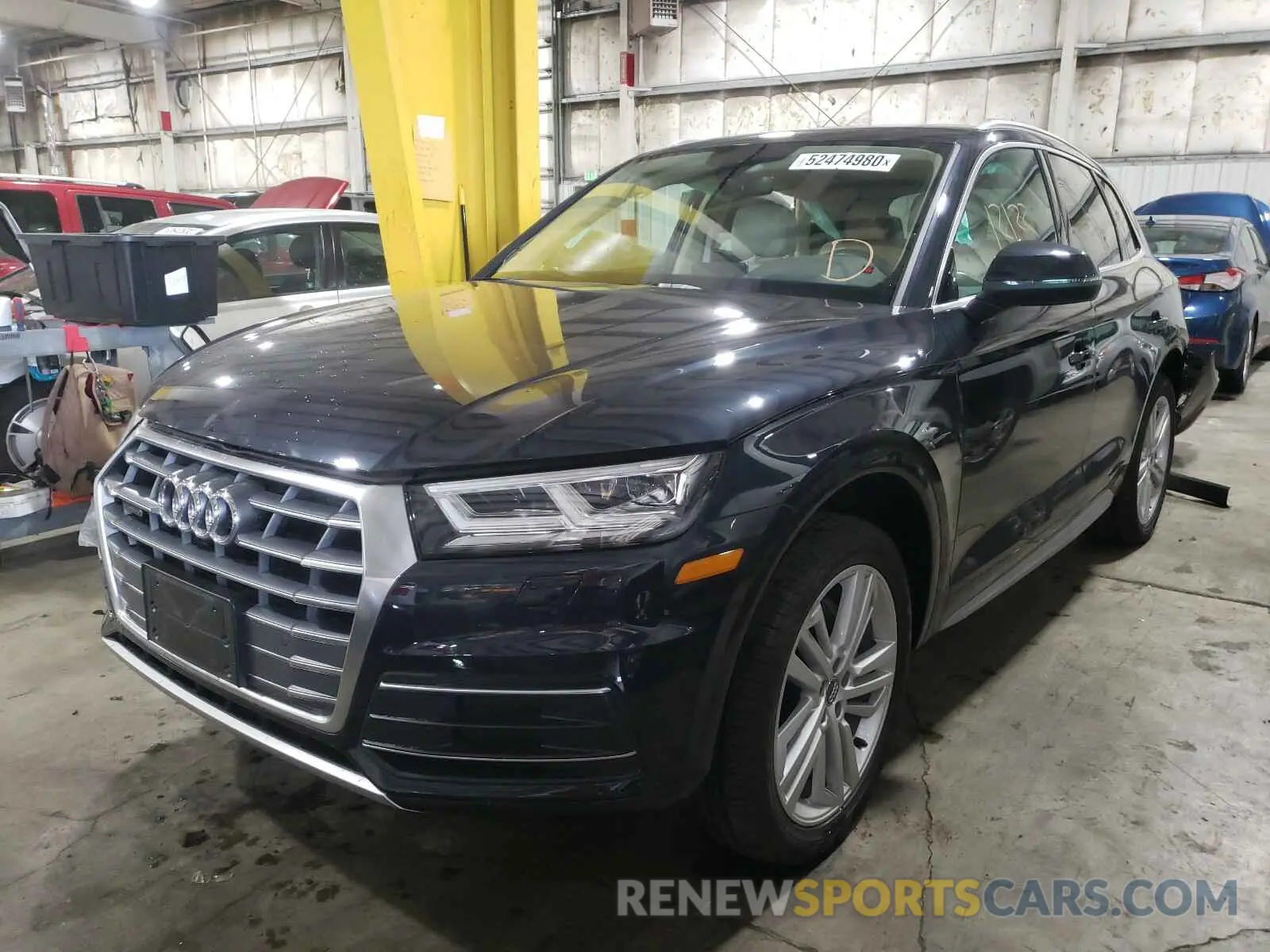2 Photograph of a damaged car WA1BNAFY5K2107852 AUDI Q5 2019