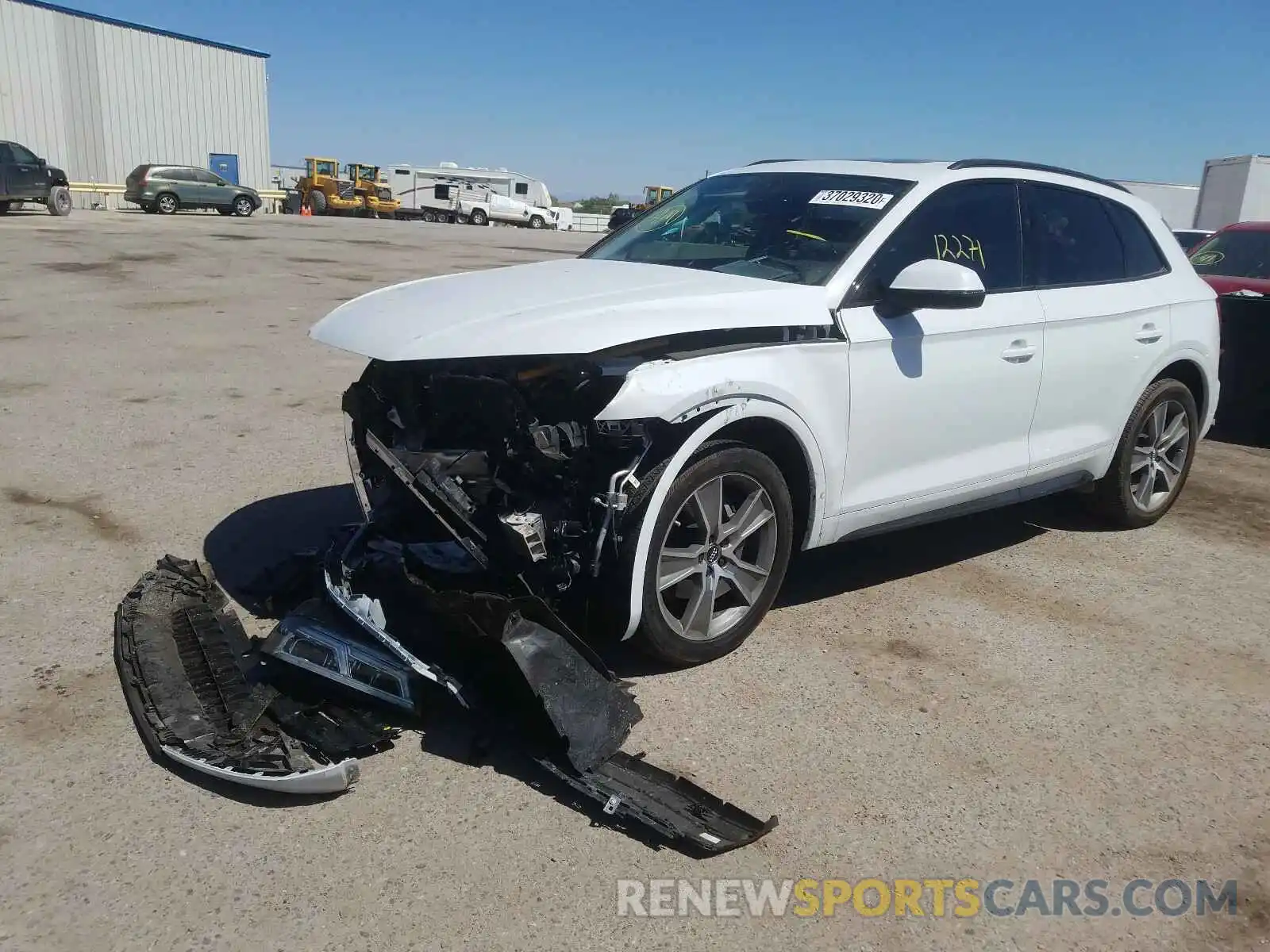 2 Photograph of a damaged car WA1BNAFY5K2114977 AUDI Q5 2019