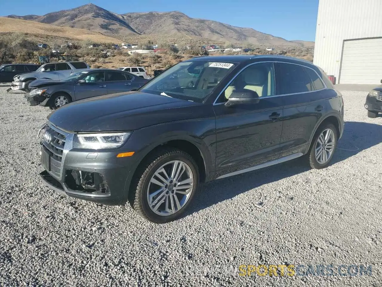 1 Photograph of a damaged car WA1BNAFY5K2122612 AUDI Q5 2019