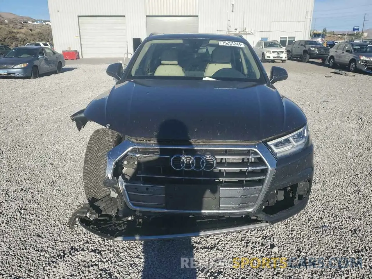 5 Photograph of a damaged car WA1BNAFY5K2122612 AUDI Q5 2019