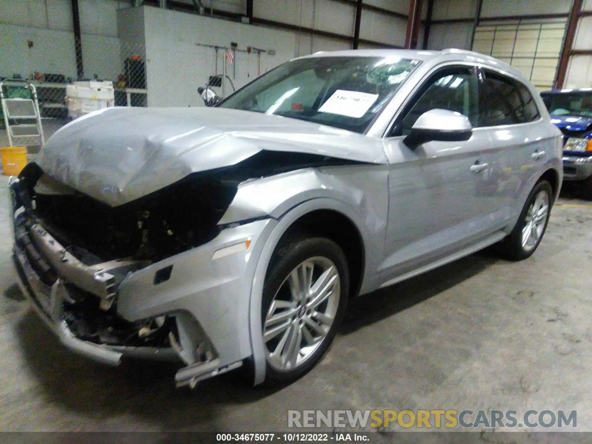 2 Photograph of a damaged car WA1BNAFY5K2122948 AUDI Q5 2019