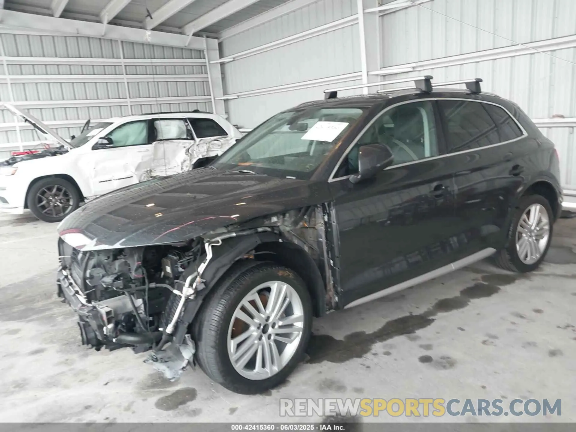 2 Photograph of a damaged car WA1BNAFY5K2133206 AUDI Q5 2019