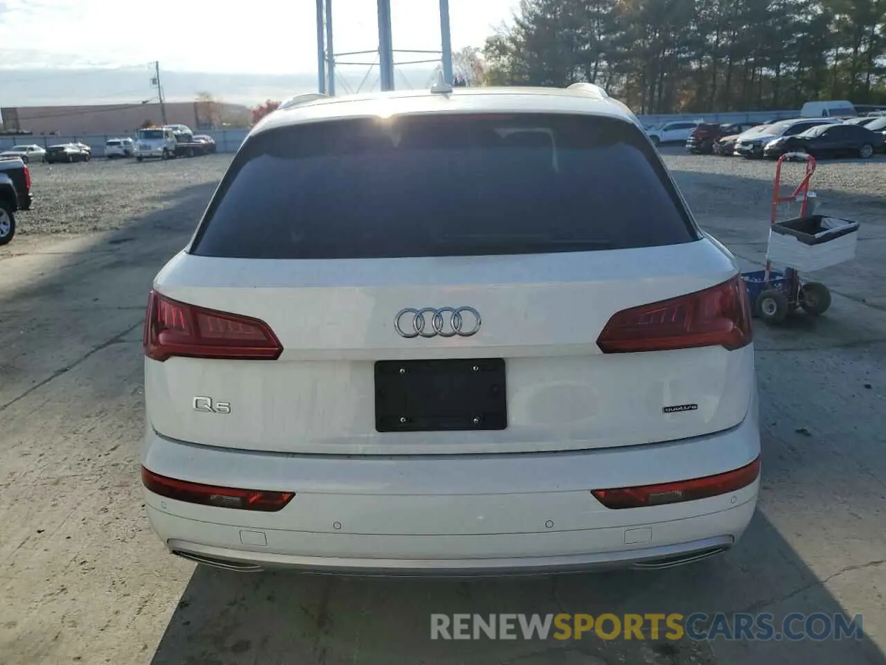 6 Photograph of a damaged car WA1BNAFY6K2057026 AUDI Q5 2019