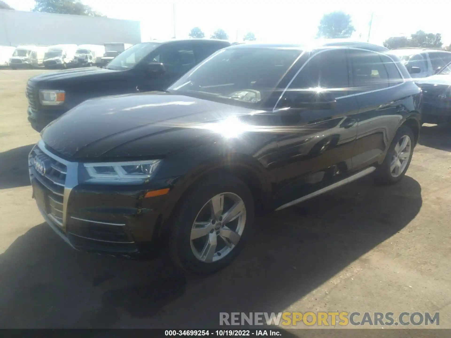 2 Photograph of a damaged car WA1BNAFY6K2081231 AUDI Q5 2019