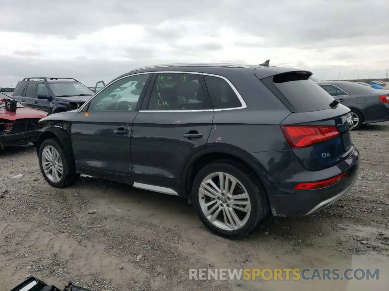 2 Photograph of a damaged car WA1BNAFY6K2101462 AUDI Q5 2019