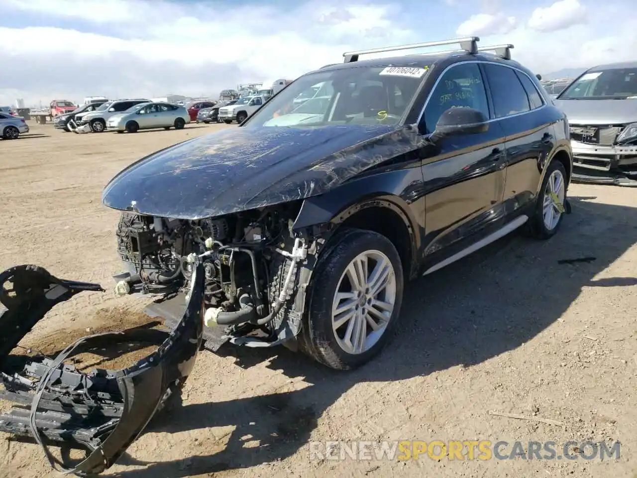 2 Photograph of a damaged car WA1BNAFY6K2102420 AUDI Q5 2019