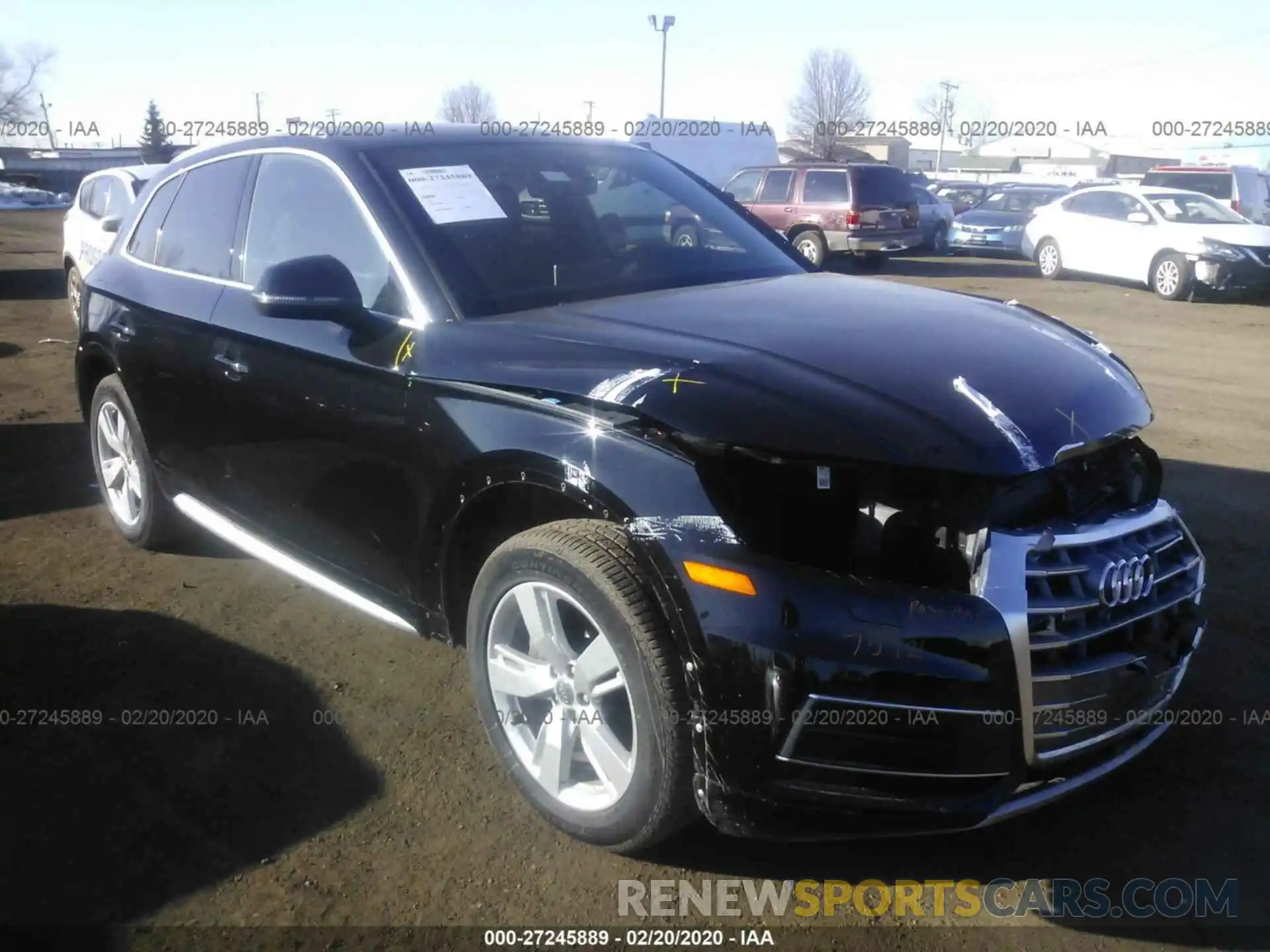 1 Photograph of a damaged car WA1BNAFY6K2120447 AUDI Q5 2019