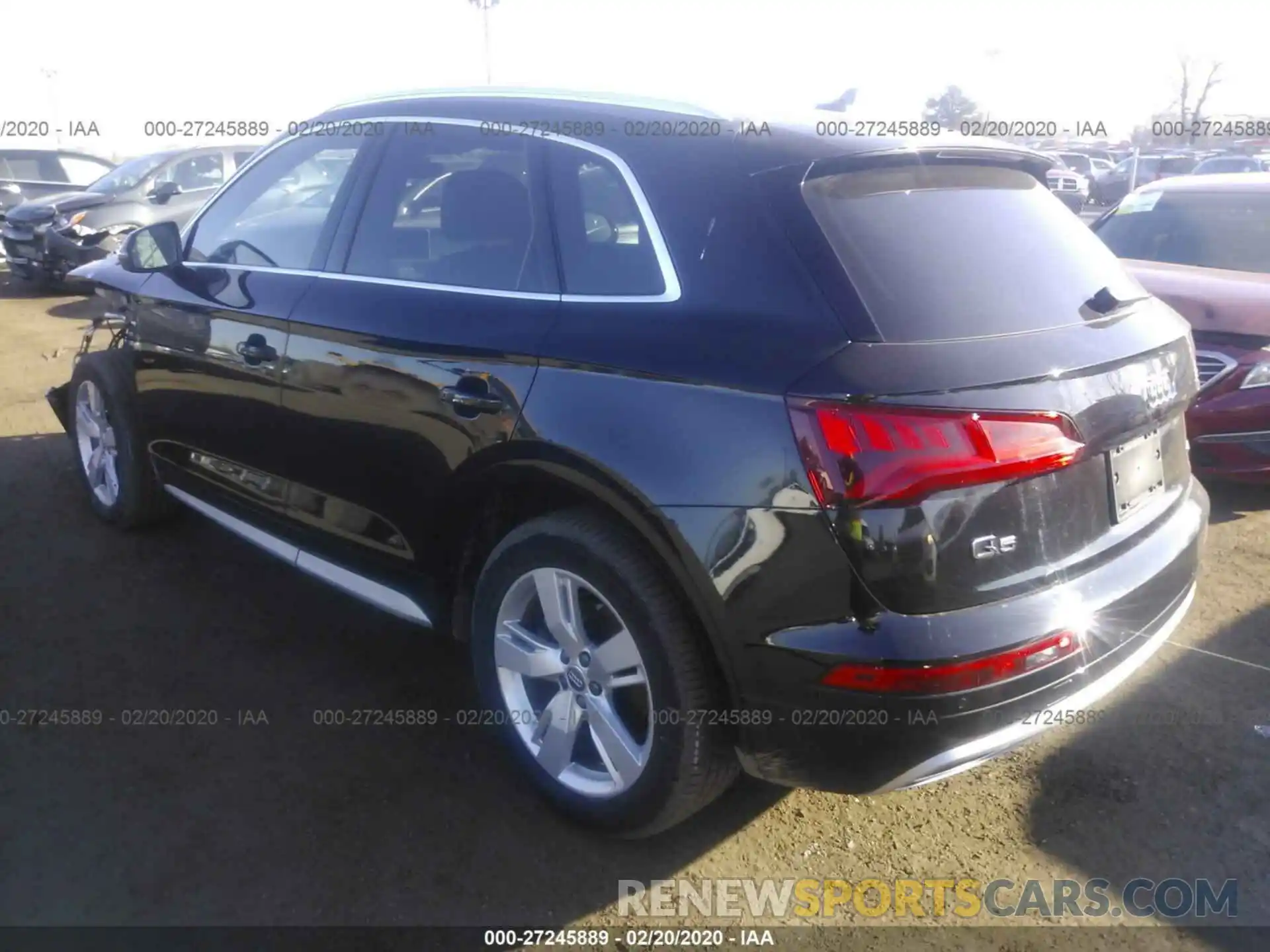 3 Photograph of a damaged car WA1BNAFY6K2120447 AUDI Q5 2019