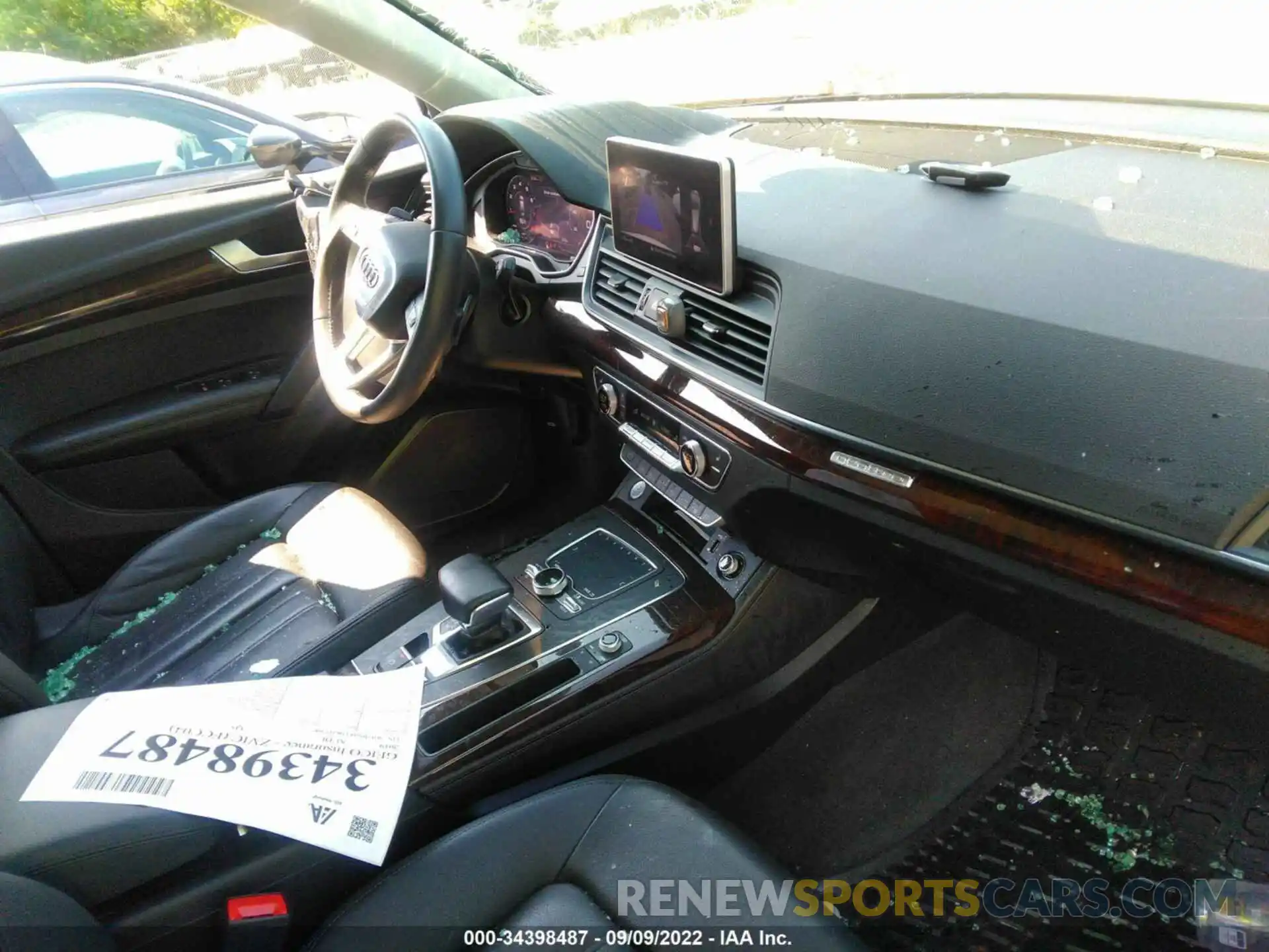 5 Photograph of a damaged car WA1BNAFY6K2123087 AUDI Q5 2019