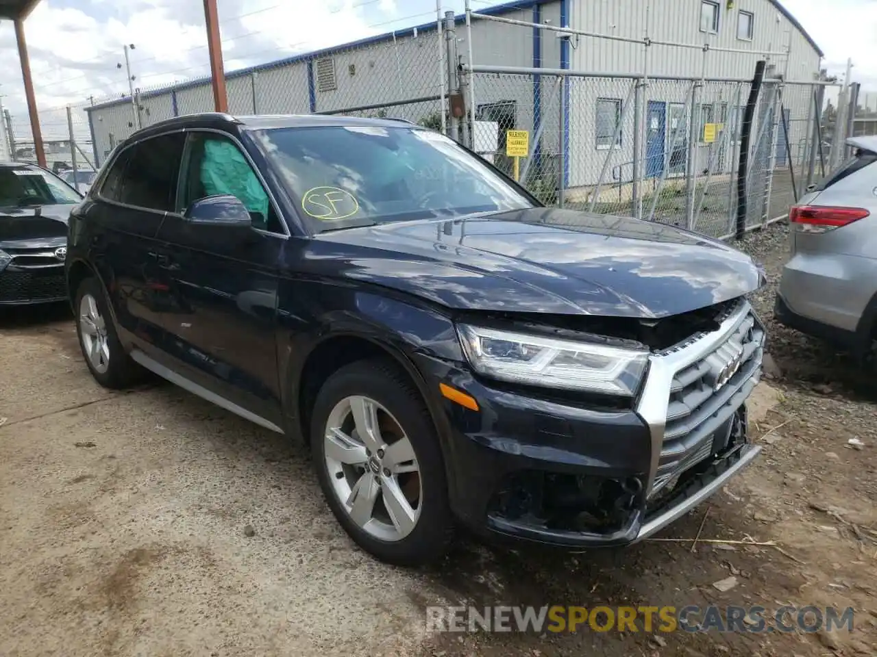 1 Photograph of a damaged car WA1BNAFY6K2130685 AUDI Q5 2019