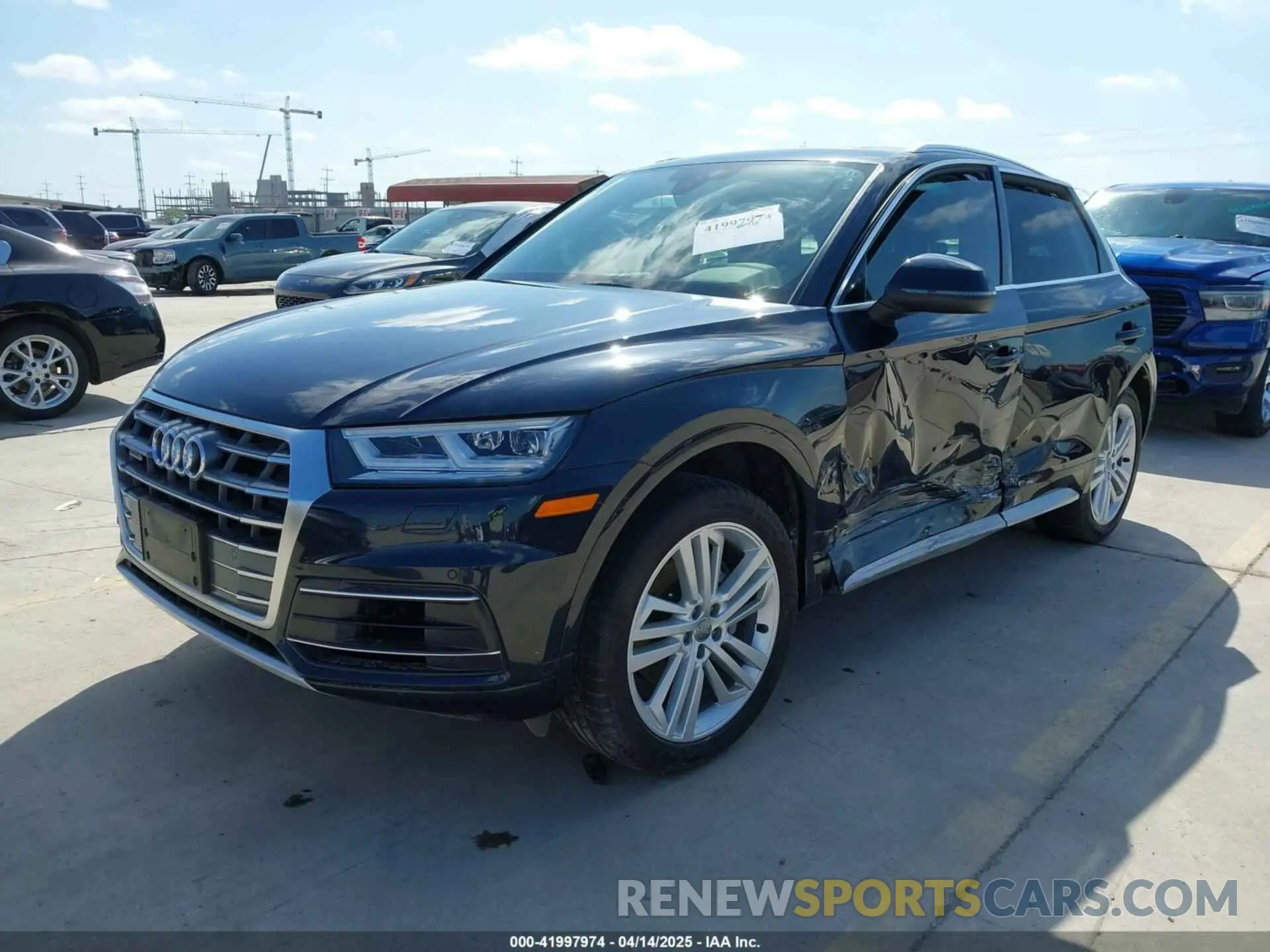 2 Photograph of a damaged car WA1BNAFY7K2022057 AUDI Q5 2019