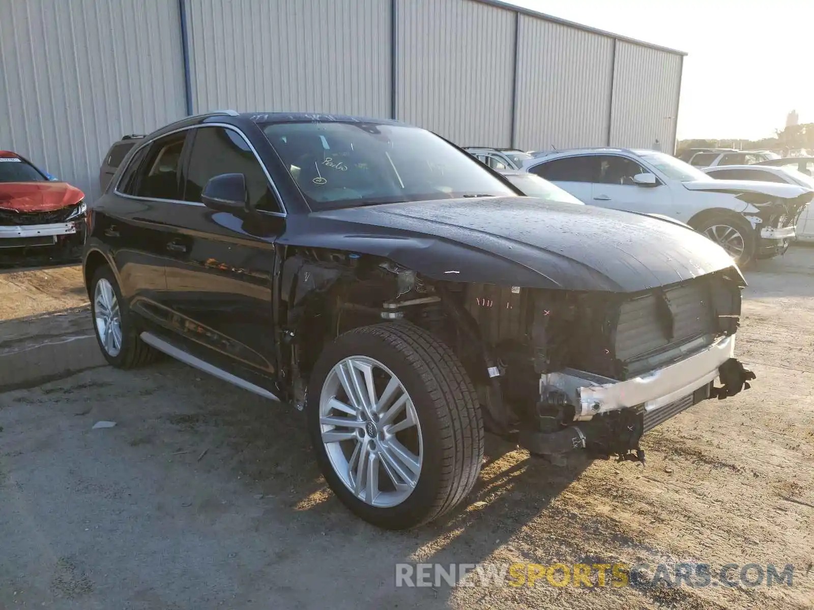 1 Photograph of a damaged car WA1BNAFY7K2022494 AUDI Q5 2019