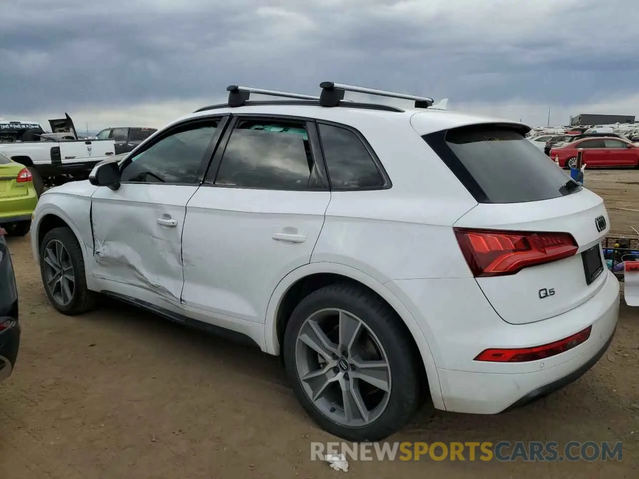 2 Photograph of a damaged car WA1BNAFY7K2037285 AUDI Q5 2019