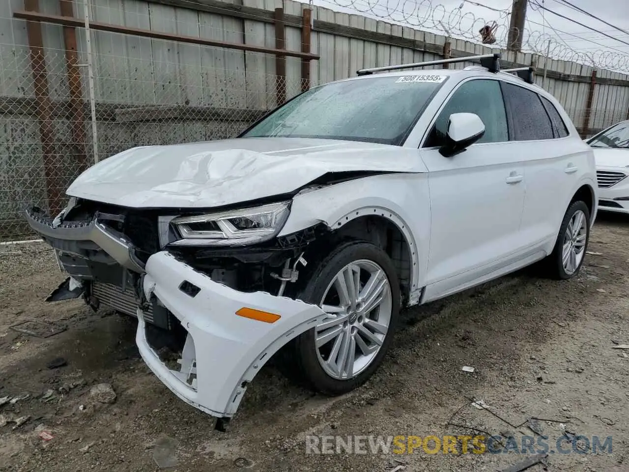 1 Photograph of a damaged car WA1BNAFY7K2040929 AUDI Q5 2019