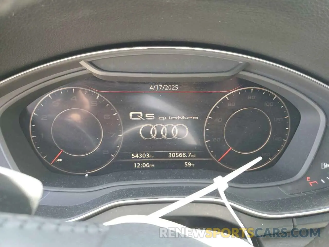 9 Photograph of a damaged car WA1BNAFY7K2071498 AUDI Q5 2019