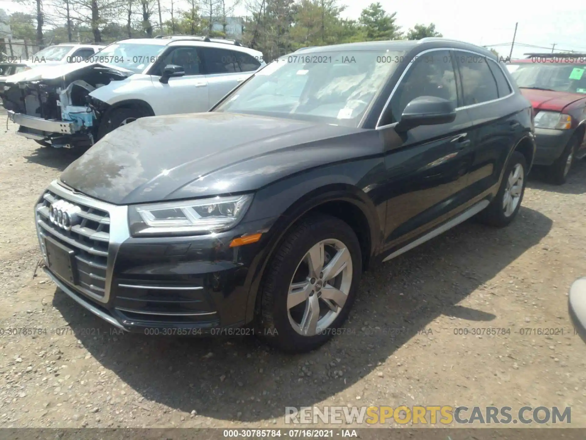 2 Photograph of a damaged car WA1BNAFY7K2072988 AUDI Q5 2019