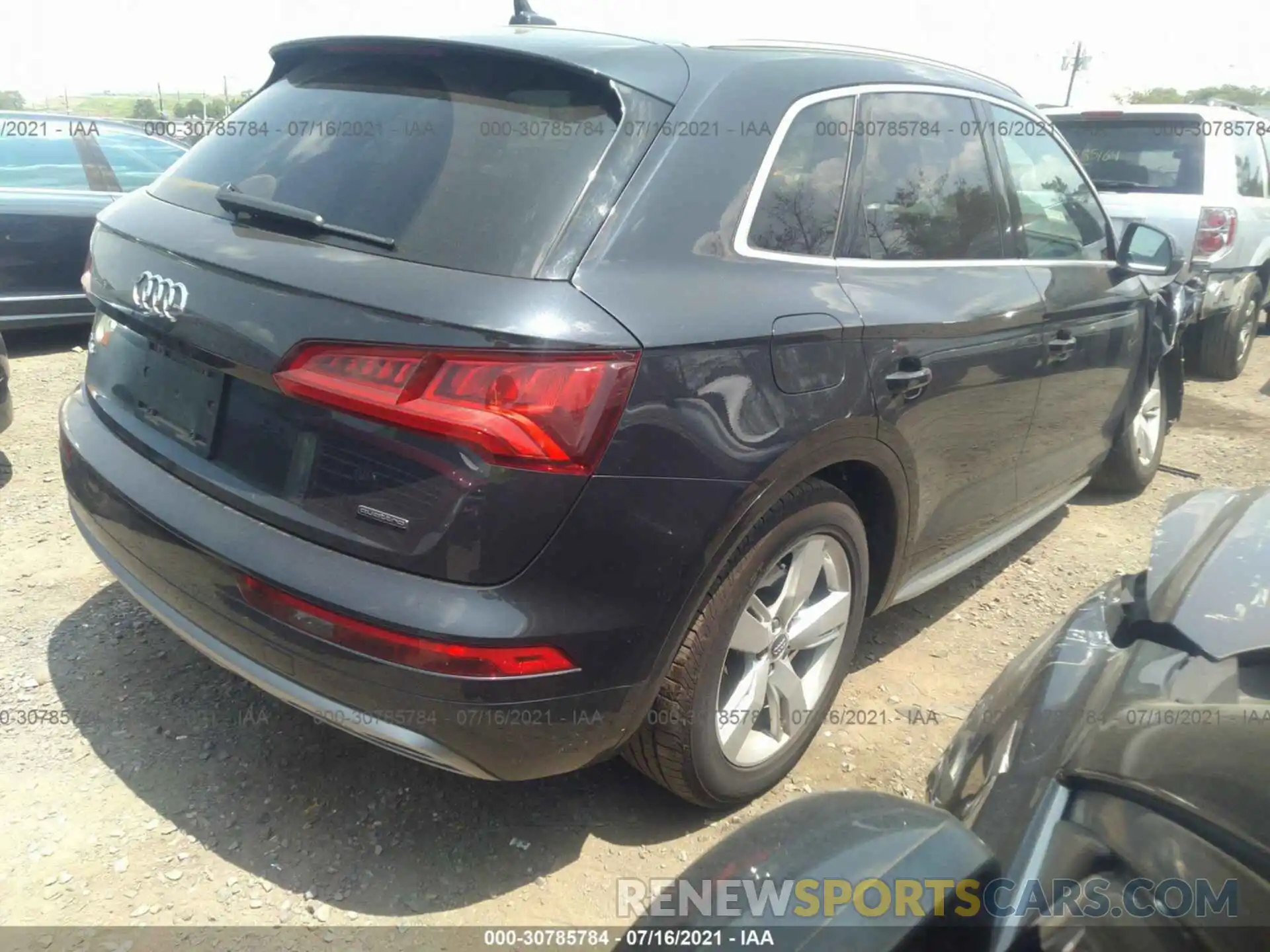 4 Photograph of a damaged car WA1BNAFY7K2072988 AUDI Q5 2019