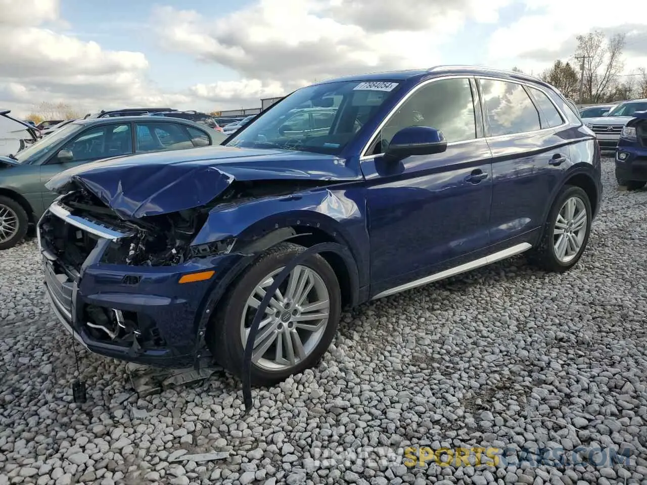 1 Photograph of a damaged car WA1BNAFY7K2073722 AUDI Q5 2019
