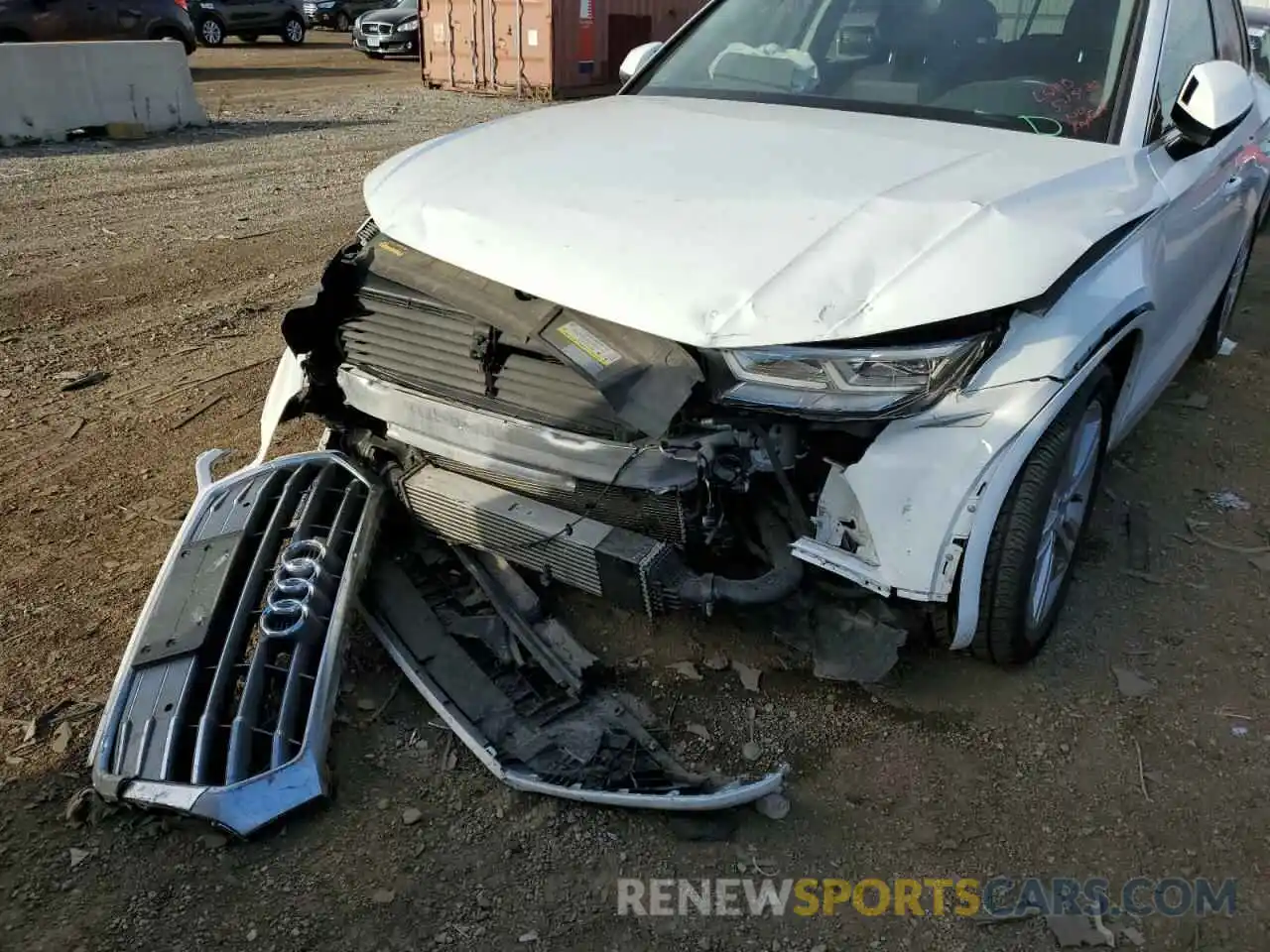 9 Photograph of a damaged car WA1BNAFY7K2080928 AUDI Q5 2019