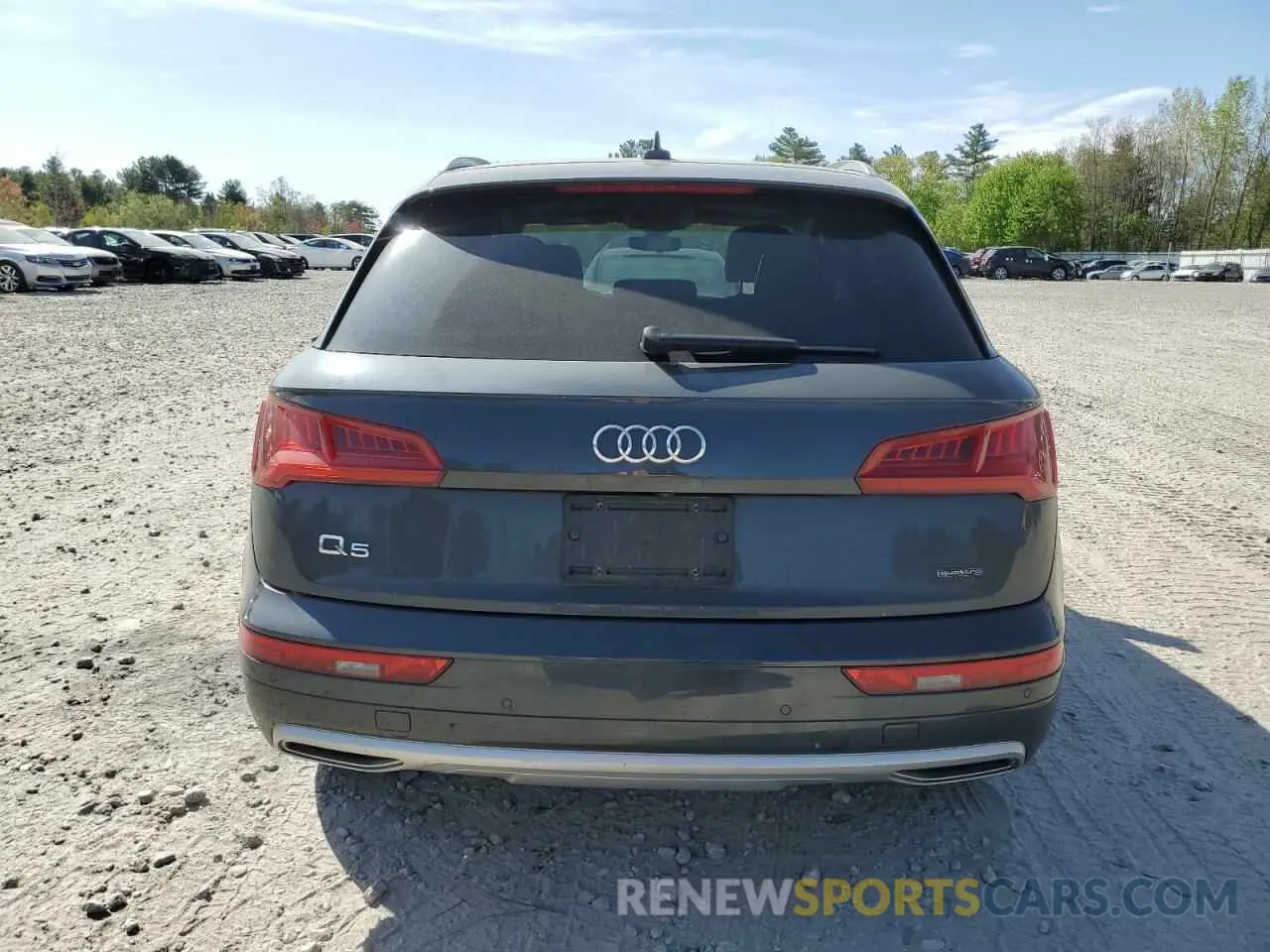 6 Photograph of a damaged car WA1BNAFY7K2084462 AUDI Q5 2019
