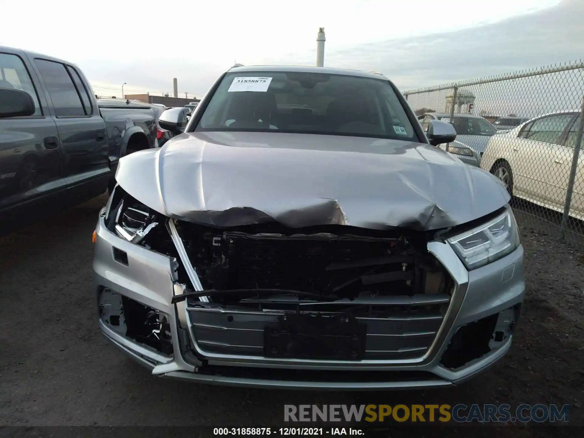 6 Photograph of a damaged car WA1BNAFY7K2097423 AUDI Q5 2019