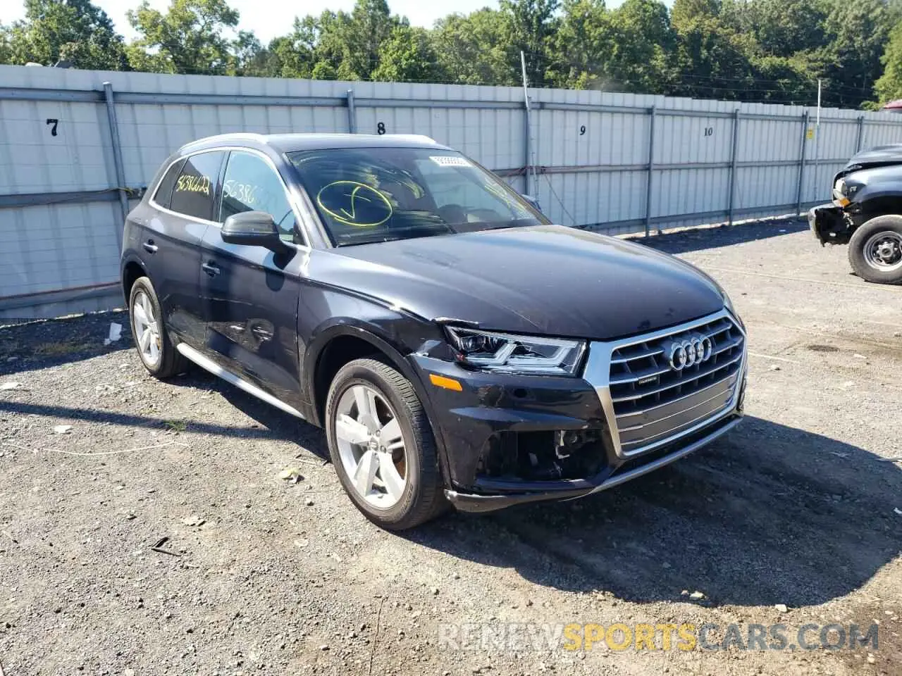 1 Photograph of a damaged car WA1BNAFY7K2097826 AUDI Q5 2019