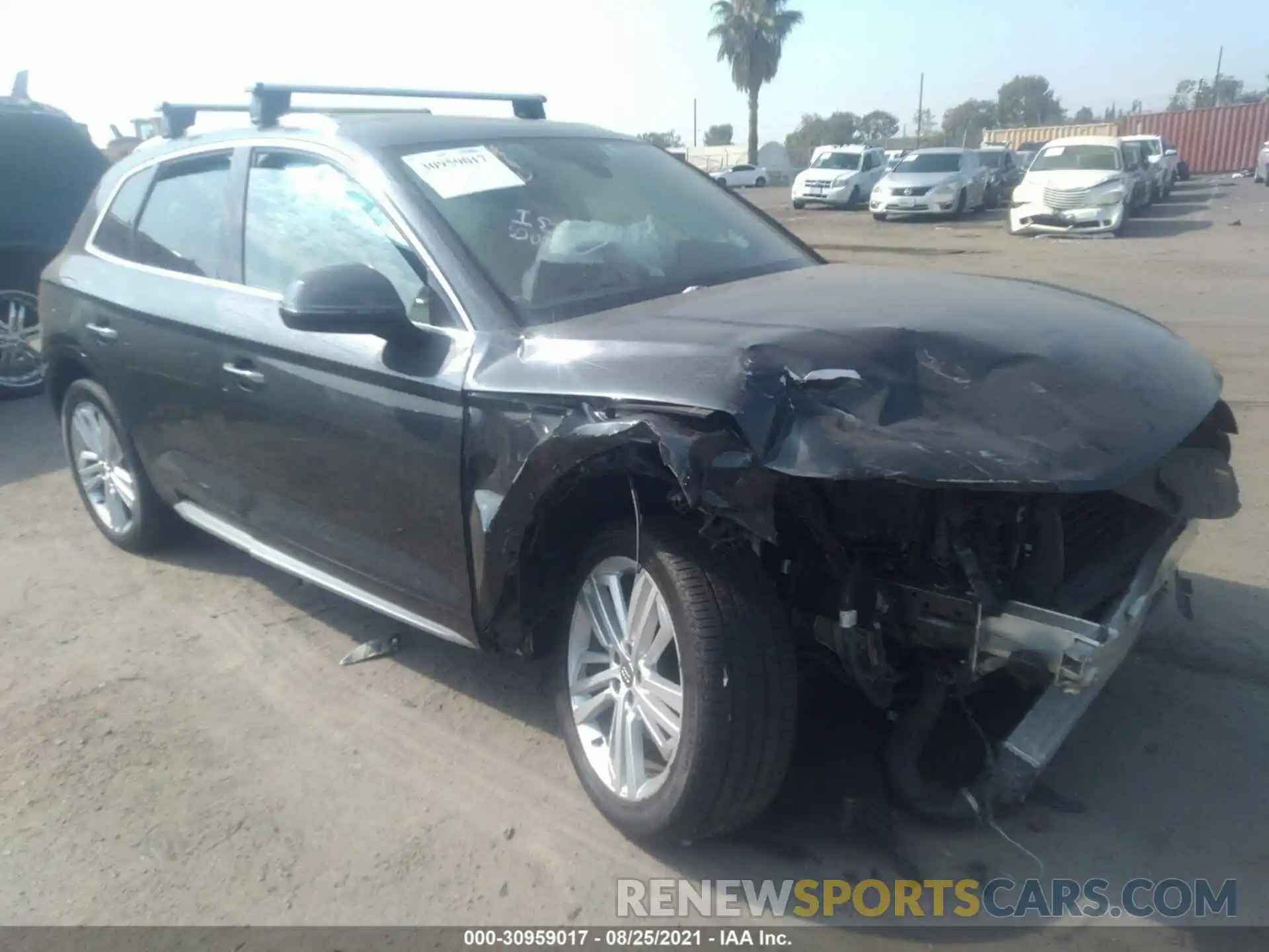 1 Photograph of a damaged car WA1BNAFY7K2101776 AUDI Q5 2019