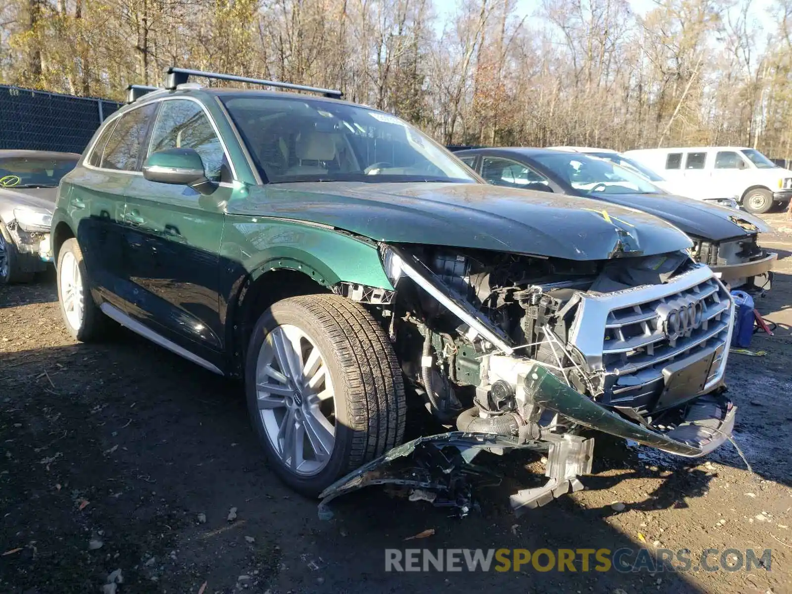 1 Photograph of a damaged car WA1BNAFY7K2110610 AUDI Q5 2019