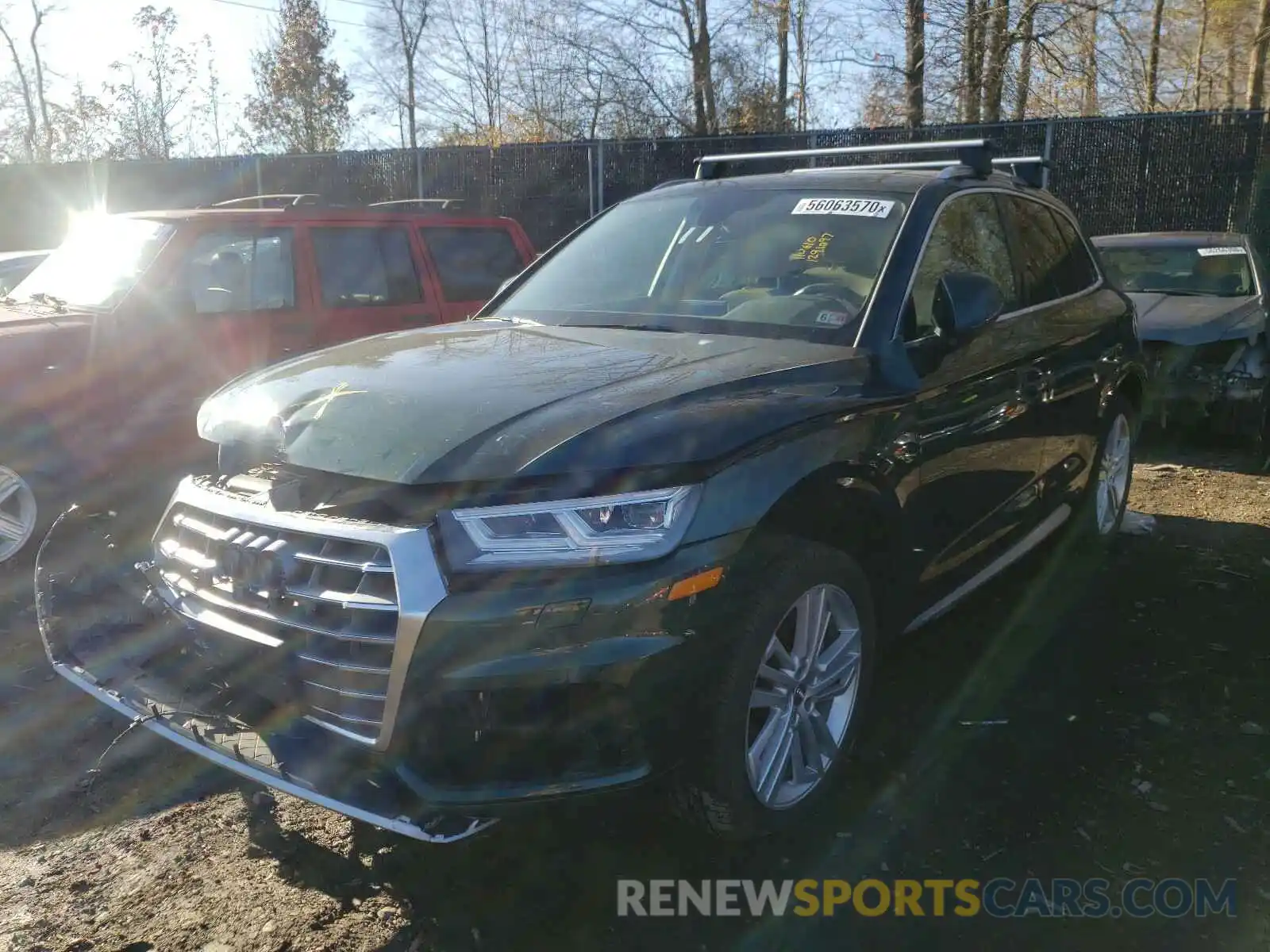 2 Photograph of a damaged car WA1BNAFY7K2110610 AUDI Q5 2019