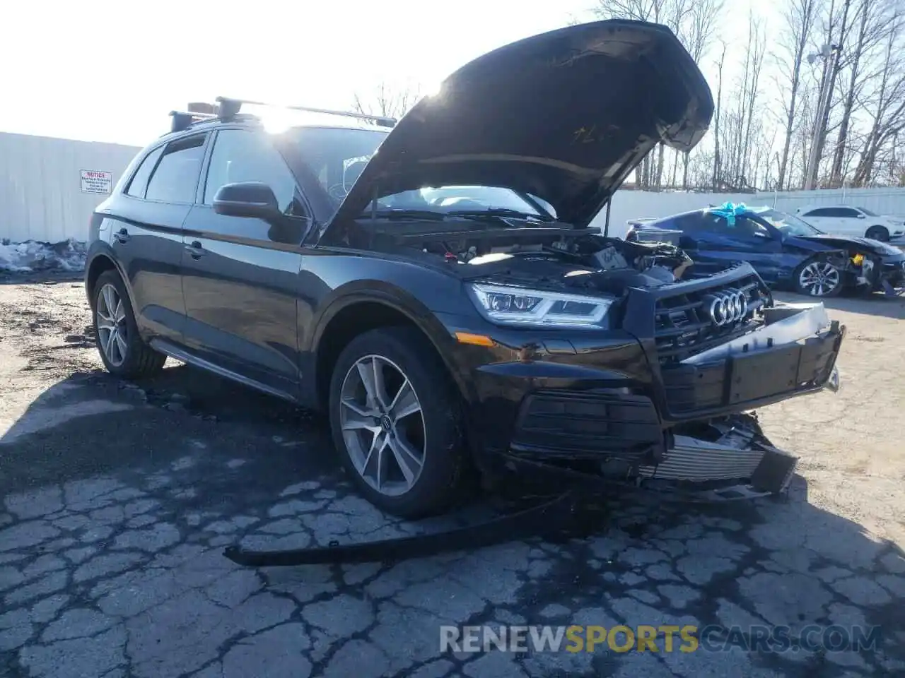 1 Photograph of a damaged car WA1BNAFY8K2028577 AUDI Q5 2019